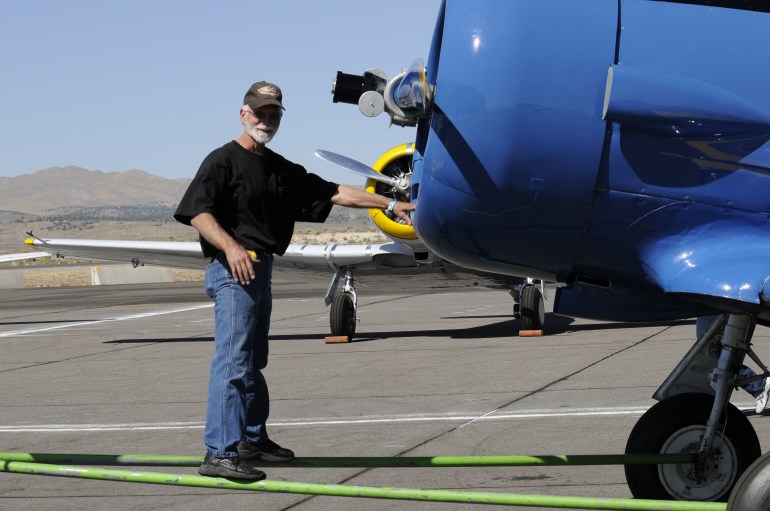 Crew Chief Gary Unruh Towing Race #28 Radical Velocity
